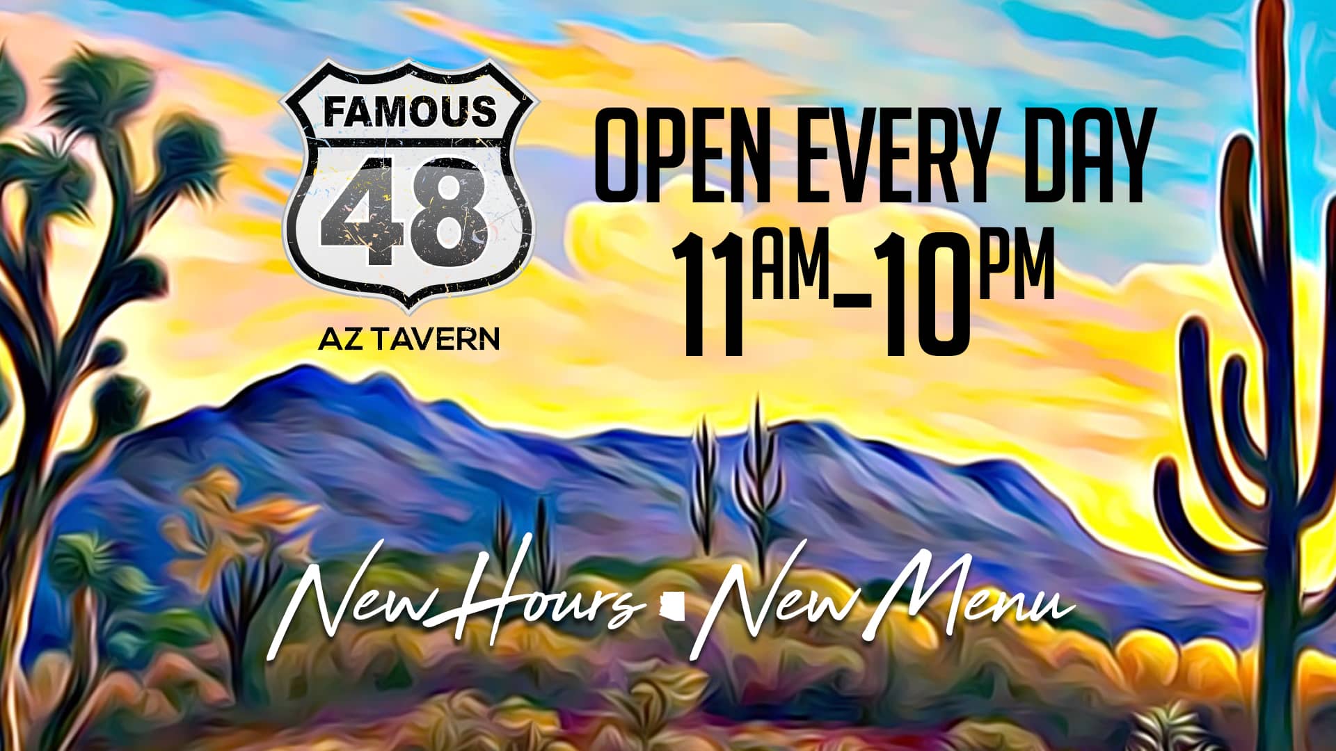 Famous 48 Open Every Day