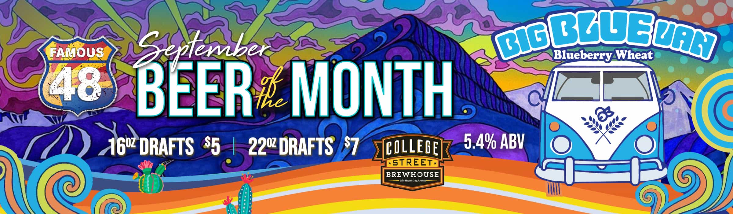 Big Blue Van Beer of Month