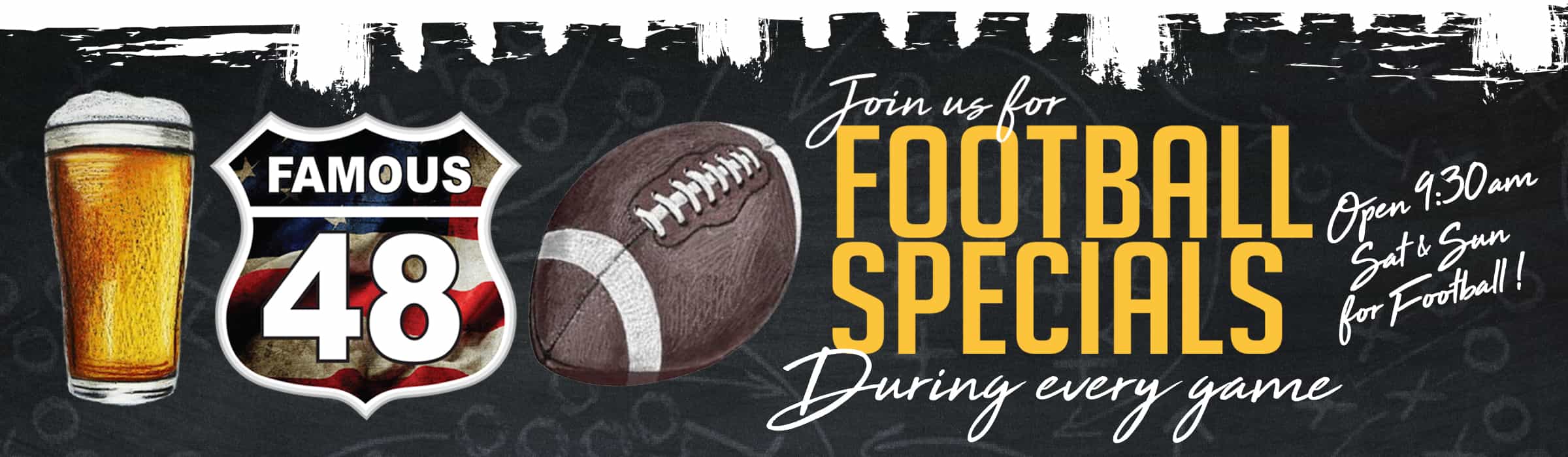 Football Drink Specials