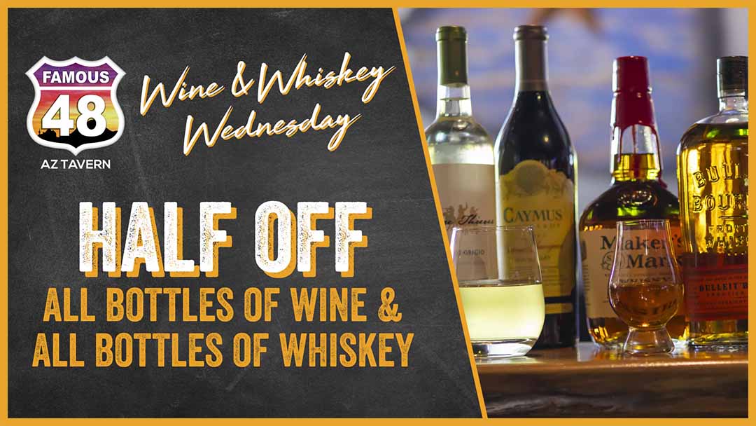 Wine & Whiskey Wednesday in Scottsdale