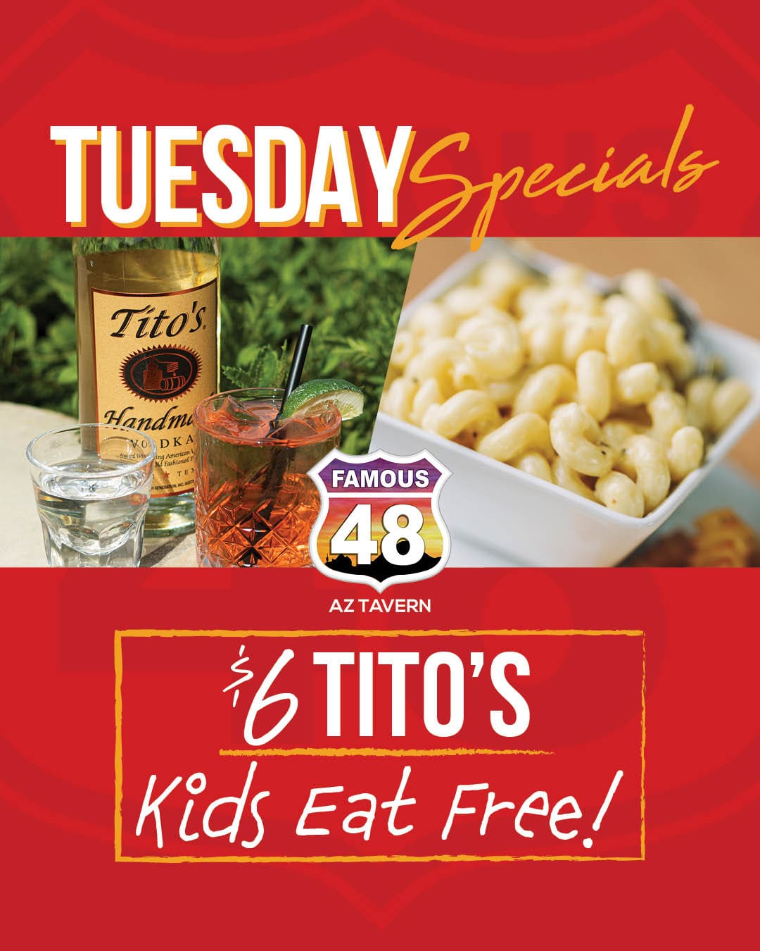 Kids Eat Free Tuesdays